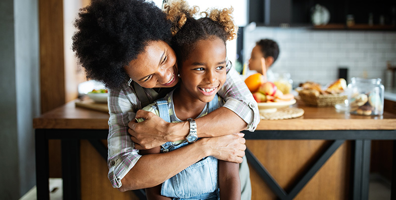 Mother and daughter enjoying high efficiency air conditioning systems in Des Moines